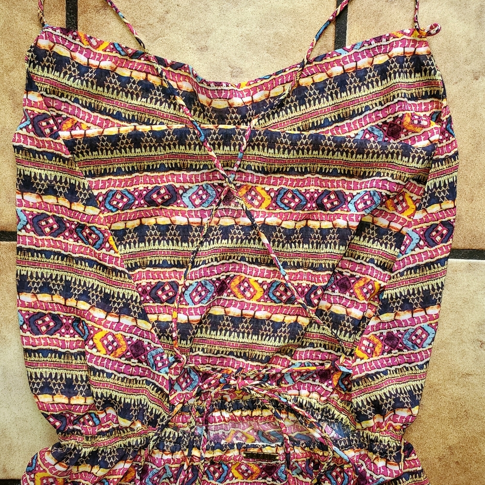 SOFIA by ViX Ghandi Sheer Backless Cover-up - Picture 8 of 13